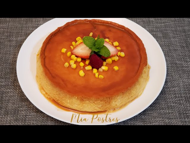 Flan de Elote